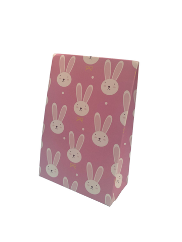 (Pack 10) PINK BUNNY SMALL TAPER TOP BOX
