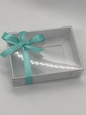 CLEAR LID GIFT BOX BLANK 168 X 115 X 26mm