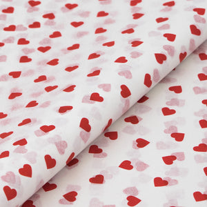 HEART TISSUE PAPER - 10 sheets
