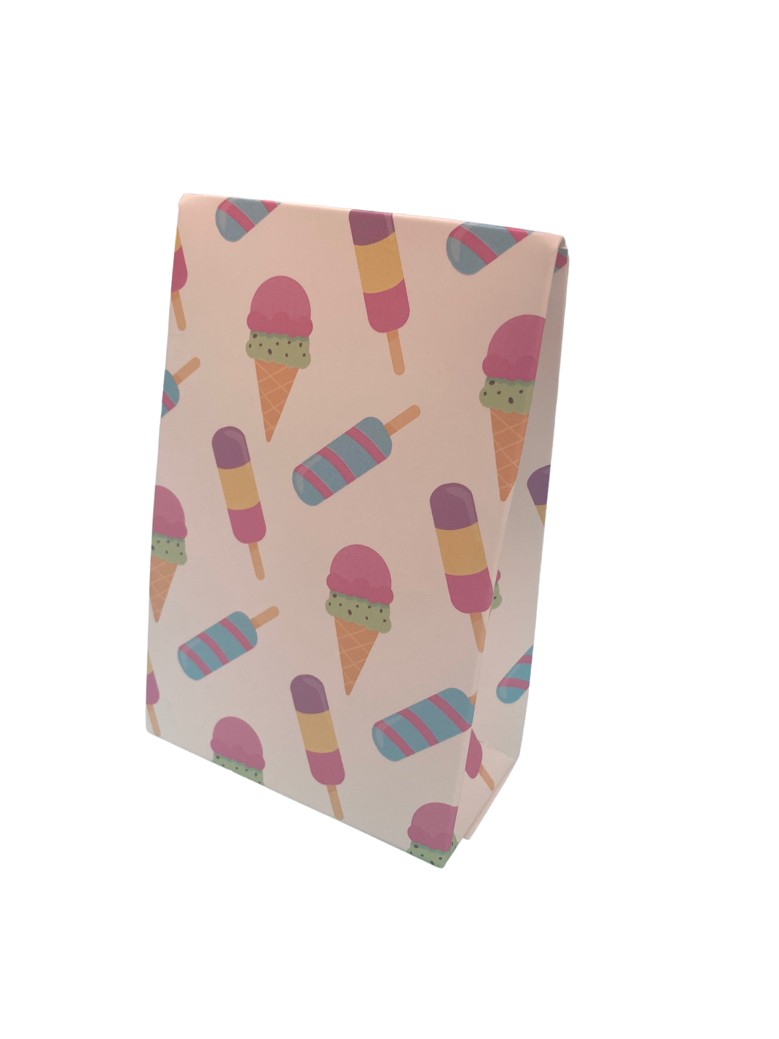 (Pack 10) ICE CREAM ICE LOLLY SMALL TAPER TOP BOX