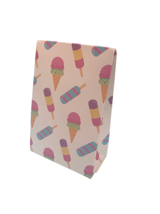 (Pack 10) ICE CREAM ICE LOLLY SMALL TAPER TOP BOX